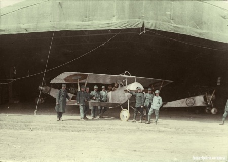 Escadrila de vânătoare N. 1, Grupul 1 Aeronautic Bacău. 1917