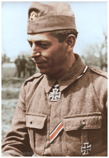 Maiorul Ioan Pălăghiţă. Kuban - 9 Mai 1943